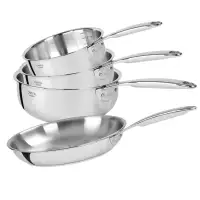 Batterie de cuisine 4 pièces Castel'Pro Cristel