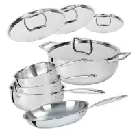 Batterie de cuisine 9 pièces Castel'Pro Cristel