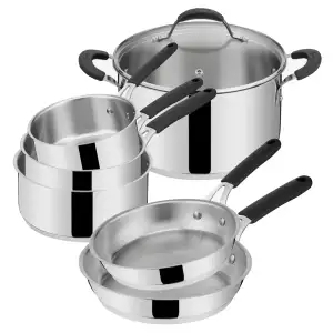 140x140 - Batterie de cuisine 7 pièces Tempra inox Lagostina