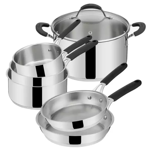 Batterie de cuisine 7 pièces Tempra inox Lagostina