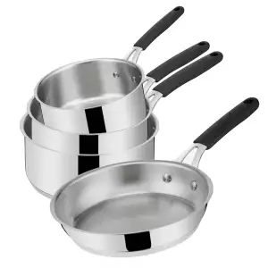 140x140 - Batterie de cuisine 4 pièces Tempra inox Lagostina