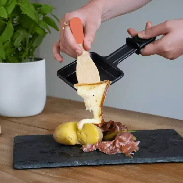 Spatules à raclette en bambou Pebbly
