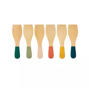 128x140 - Spatules à raclette en bambou Pebbly