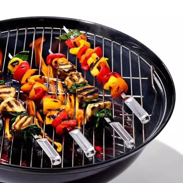 6 Brochettes inox Oxo