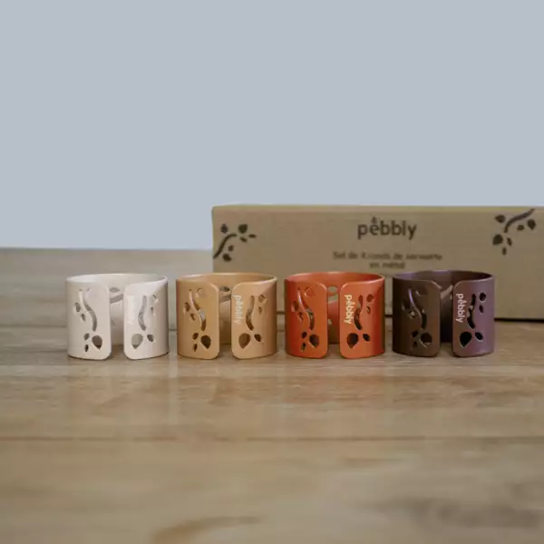 Ronds de serviette Pebbly