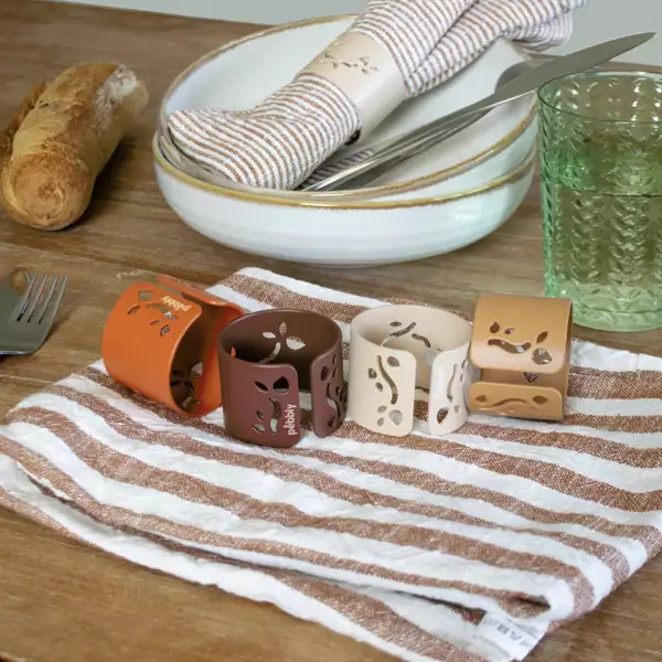 Ronds de serviette Pebbly