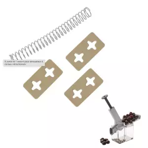 135x140 - Kit ressort + 3 caoutchouc de rechange pour dénoyauteur Westmark 40702260