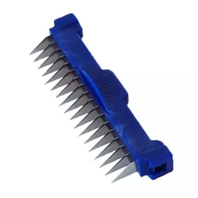 Peigne julienne 5 mm bleu pour mandoline Révolution De Buyer