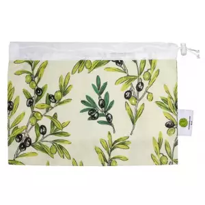 139x140 - Sac à Salades motif brin d'olivier - Sacasalades