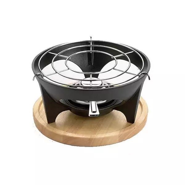 Réchaud à fondue savoyarde en fonte Invicta
