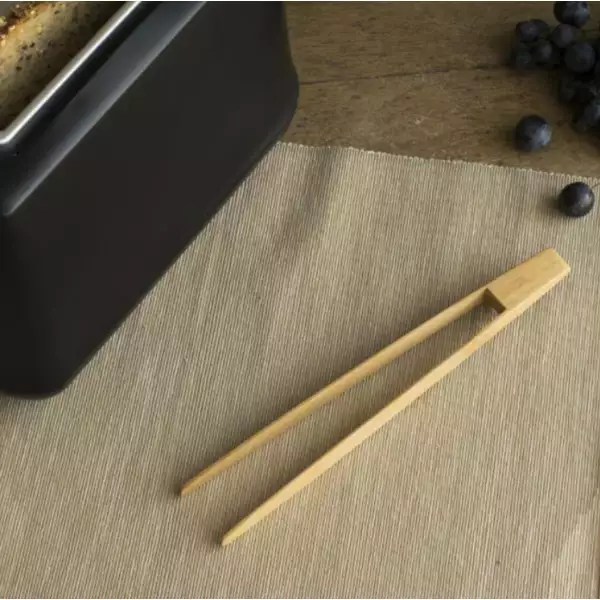 Pince à toast en bambou Pebbly