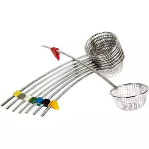 140x81 - Passoire à fondue chinoise inox Tellier