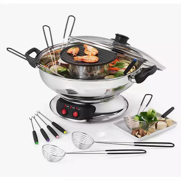 Appareil à Fondue Asiatique Kitchen Chef