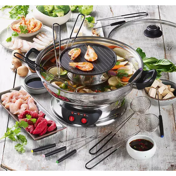 Appareil à Fondue Asiatique Kitchen Chef
