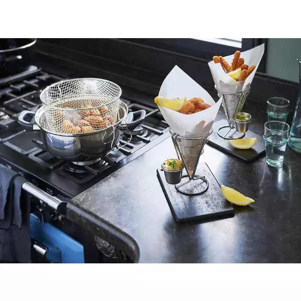 Friteuse inox induction Baumalu