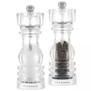 140x140 - Coffret Moulins Sel & Poivre London Acrylique 18 cm Cole & Mason