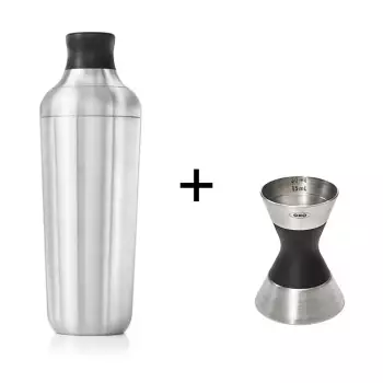 Coffret Shaker & Doseur double Oxo