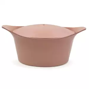 140x85 - L'incroyable Cocotte Cookut 24 cm Rose Guimauve (Sans poignée)
