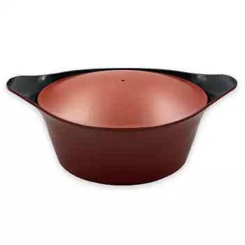 L'incroyable Cocotte Cookut 33 cm Rouge Passion (Sans poignée)