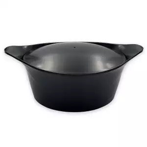 140x93 - L'incroyable Cocotte Cookut 33 cm Noire Graphite (Sans poignée)