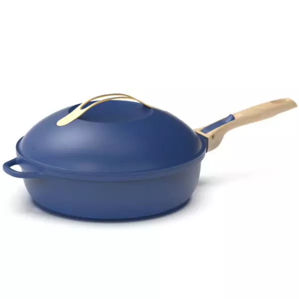 La Fabuleuse Poêle Cookut Bleu Saphir 24 cm