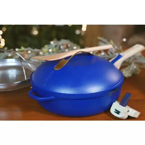 La Fabuleuse Poêle Cookut Bleu Saphir 24 cm