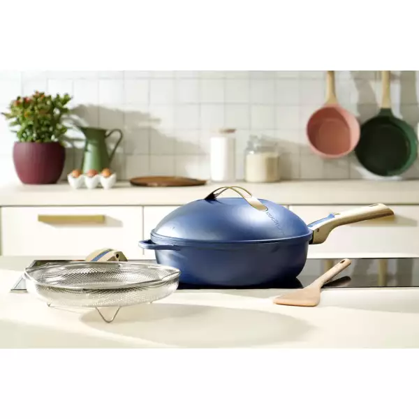 La Fabuleuse Poêle Cookut Bleu Saphir 24 cm