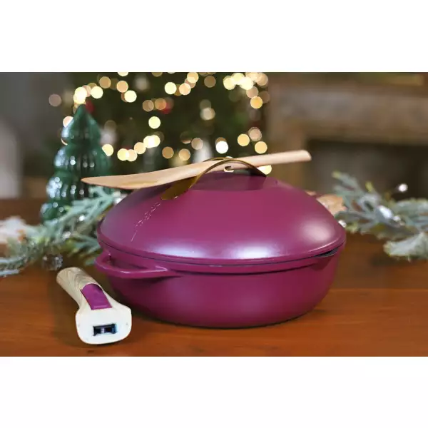 La Fabuleuse Poêle Cookut Rouge Rubis 24 cm