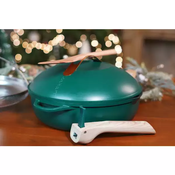 La Fabuleuse Poêle Cookut Vert Canopée 24 cm