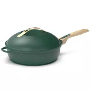 140x93 - La Fabuleuse Poêle Cookut Vert Canopée 28 cm