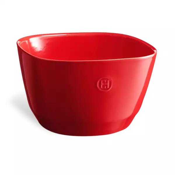 Saladier Carré Rouge Grand Cru 22 cm Emile Henry