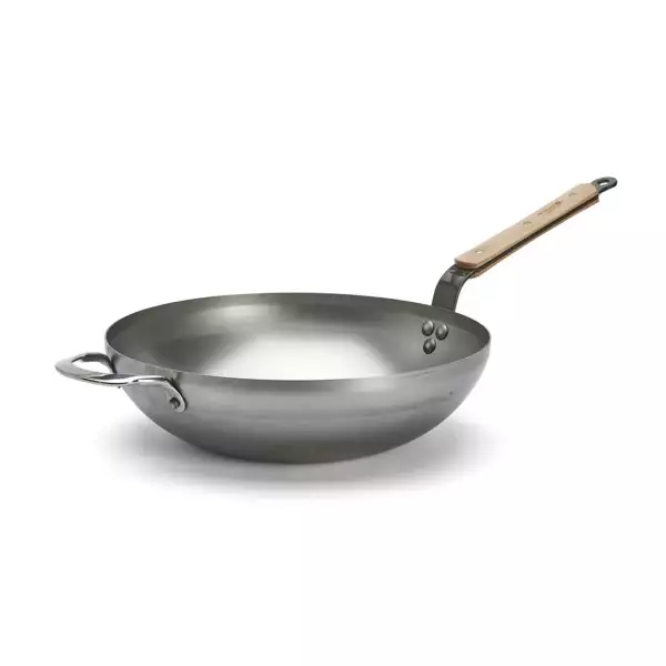 Wok Mineral B Bois De Buyer 32 cm