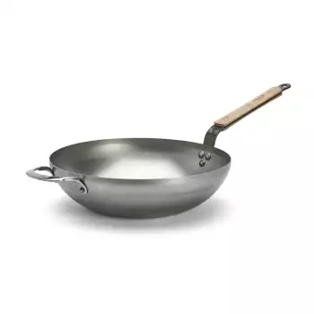 Wok Mineral B Bois De Buyer 32 cm