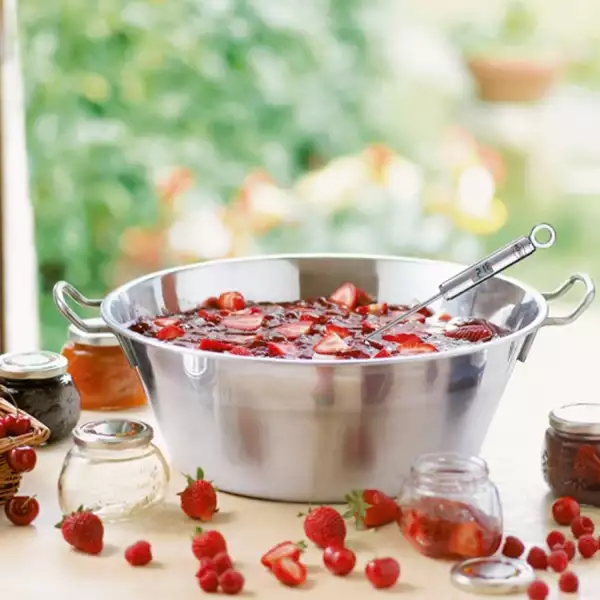 Bassine à confiture inox induction Baumalu