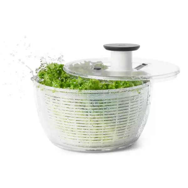 Essoreuse à salade transparente Oxo 21 cm