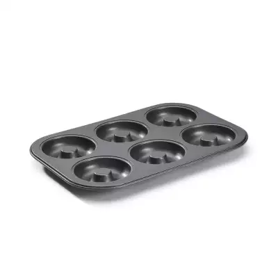 Moule Anti-adhésif 6 Mini-Savarins De Buyer