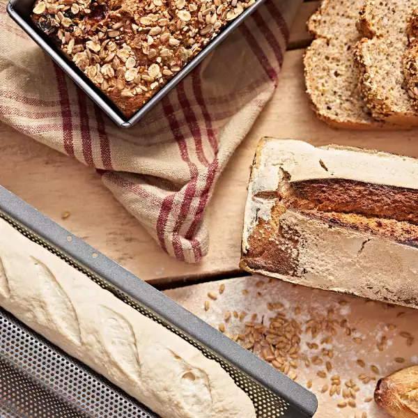 Box Homemadebread Baguette & Pain De Buyer