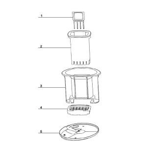 122x140 - Pièces détachées pour coffret cubes et bâtonnets Magimix