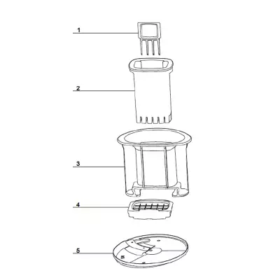 Pièces détachées pour coffret cubes et bâtonnets Magimix