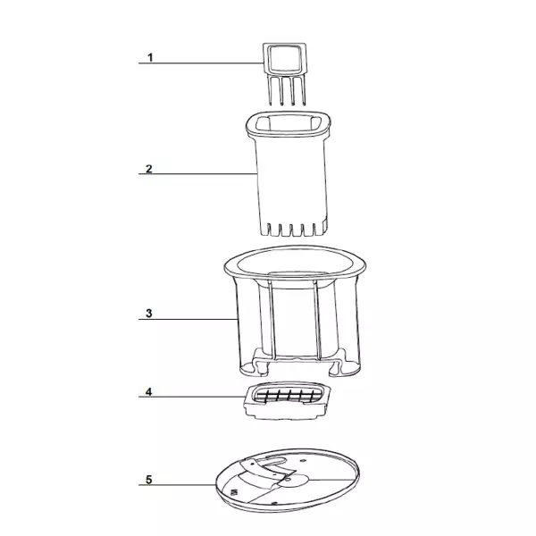 Pièces détachées pour coffret cubes et bâtonnets Magimix