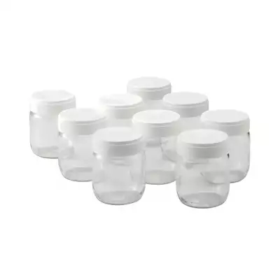 9 pots en verre pour yaourtière fromagère Ligne Lagrange