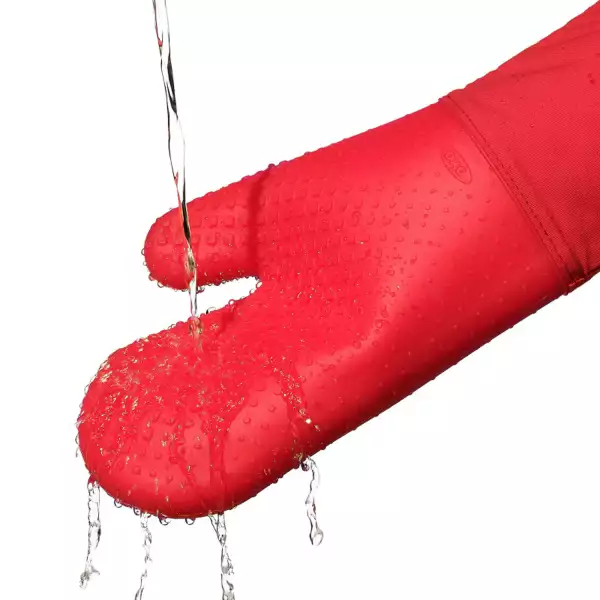 Gant à Four en Silicone Oxo rouge