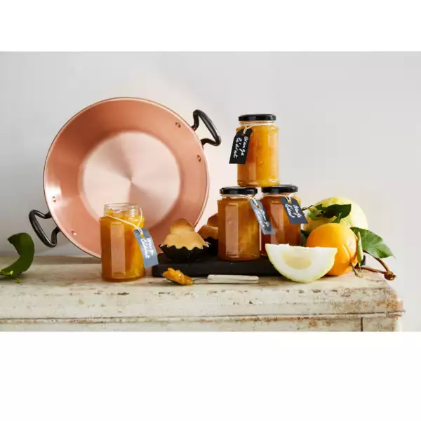 Bassine confiture cuivre Qualité pro Baumalu