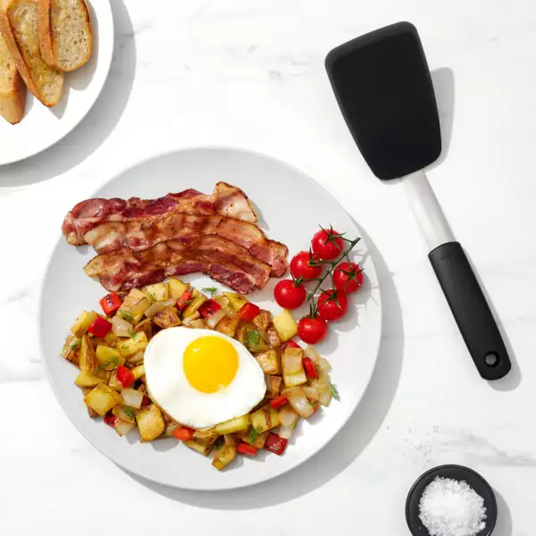 Spatule silicone flexible Oxo noire