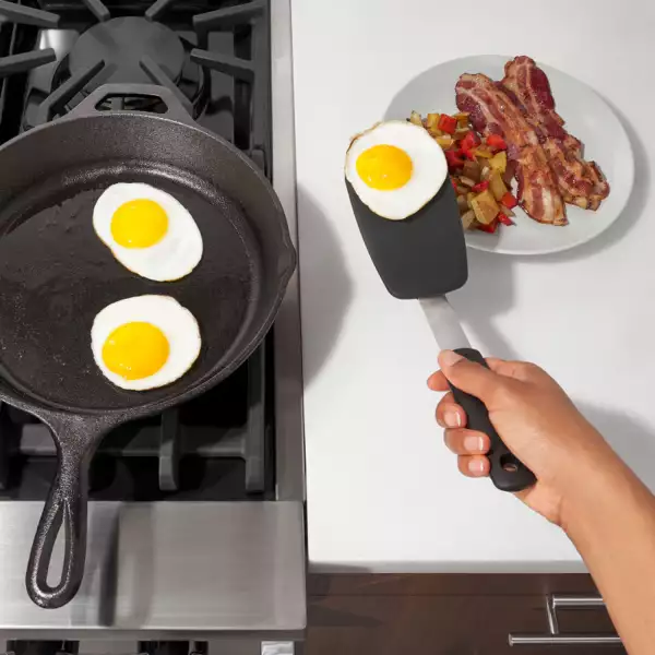 Spatule silicone flexible Oxo noire