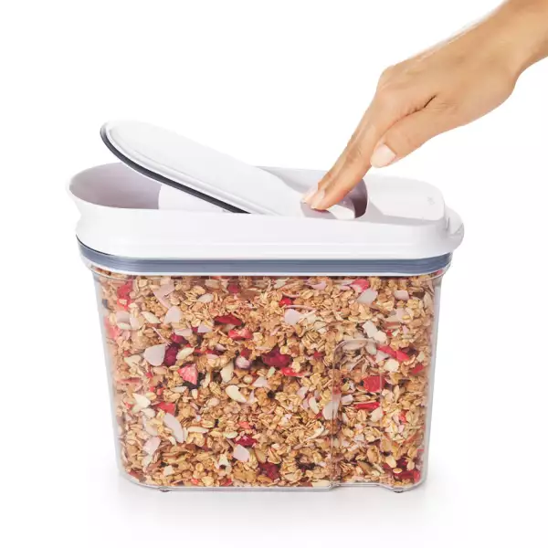 Boîte de conservation céréales avec bec verseur Pop Oxo 2,3 litres