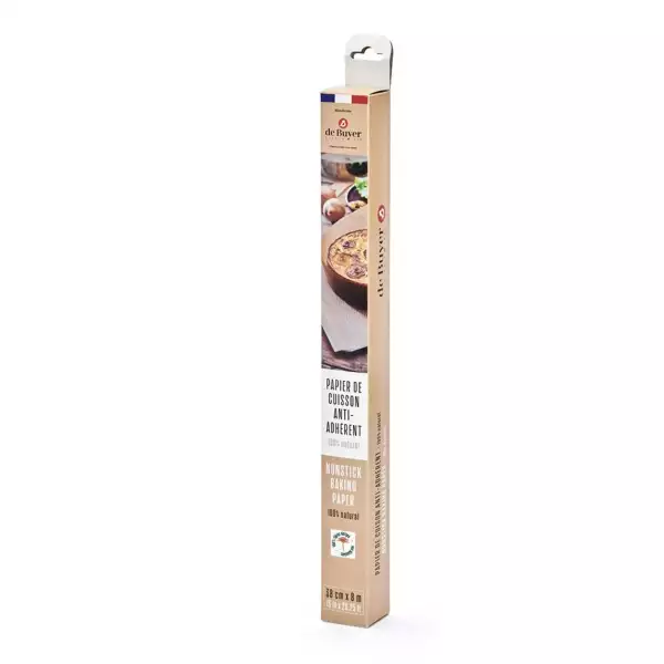 Papier de cuisson anti-adhérent 100 % naturel De Buyer