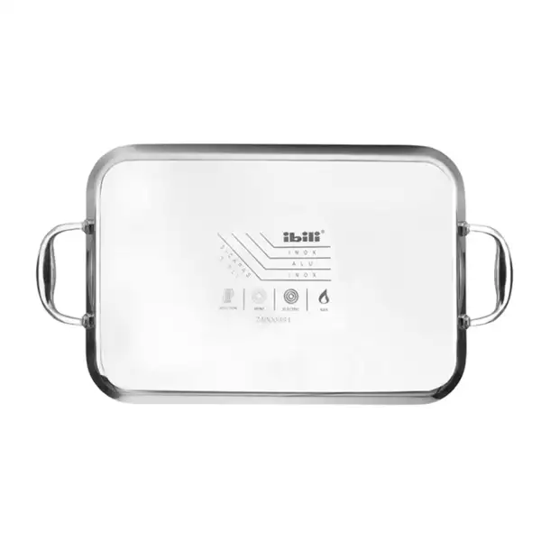 Plancha Grill Inox Triply Ibili