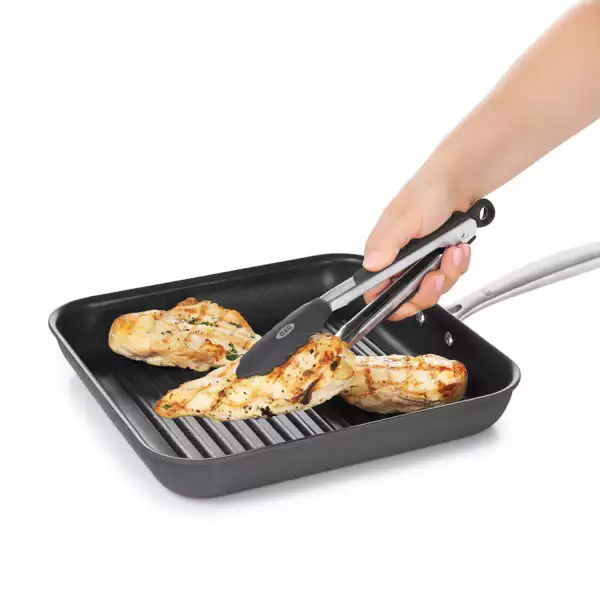 Pince de Service inox et Silicone Oxo 30 cm