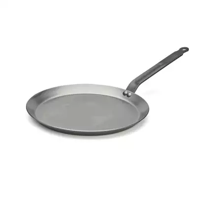 Crépière tôle blanche carbone Plus De Buyer